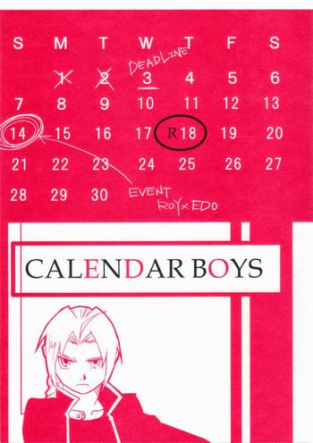 Naruto Calendar Boys- Fullmetal alchemist hentai Variety