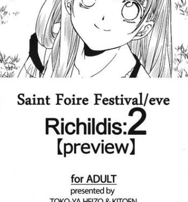 Foreplay Saint Foire Festival eve Richildis：2 preview Blowjob