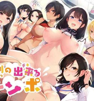 Hot Women Having Sex Gyouretsu no Dekiru Chinpo- Original hentai Masturbates